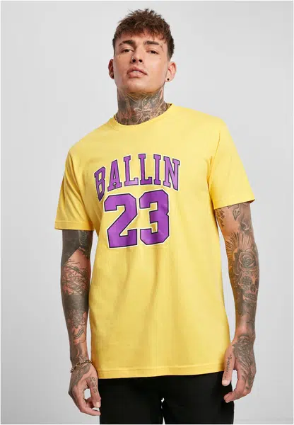 Ballin 23 Tee taxi yellow