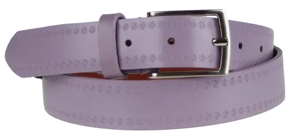 NovaKabelka.sk Cintura Stelle (2,9 cm) Farba opasku: fialová