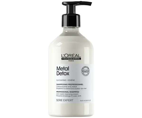 Šampón pre farbené a poškodené vlasy Loréal Professionnel Serie Expert Metal Detox - 500 ml - L’Oréal Professionnel + darček zadarmo
