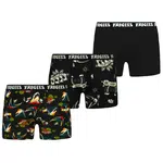 Pánske boxerky Old school tattoo 3P Frogies Christmas