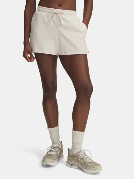 Dámské kraťasy Under Armour UA Rival Terry Short-BRN - Dámské
