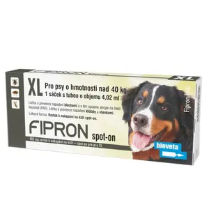 FIPRON Spot-on pro psy XL nad 40 kg 4,02 ml 1 pipeta