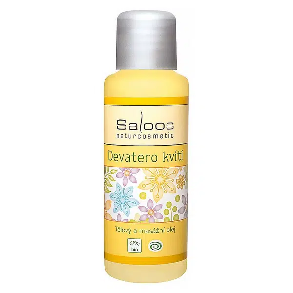 SALOOS Tělový a masážní olej Devatero kvítí BIO 50 ml