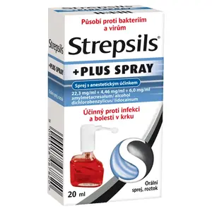 STREPSILS Plus spray 20 ml