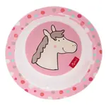 Melamin baby mistička Hoppe Dot kůň 15,5 cm