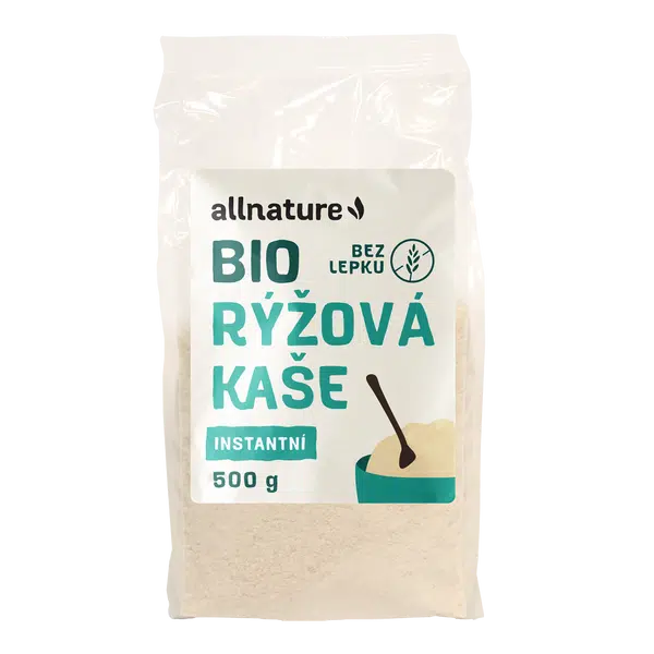 ALLNATURE Bezlepková rýžová kaše BIO 500 g