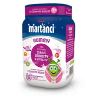 WALMARK Marťánci Gummy 20 mg Černý bez 50 kusů