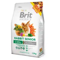 BRIT Animals rabbit senior complete krmivo pro králíky 1,5 kg