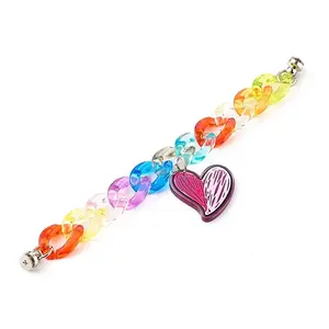 Acrylic Curb Chain Phone Case Chain