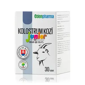 EDENPHARMA Kolostrum kozí junior 30 tablet