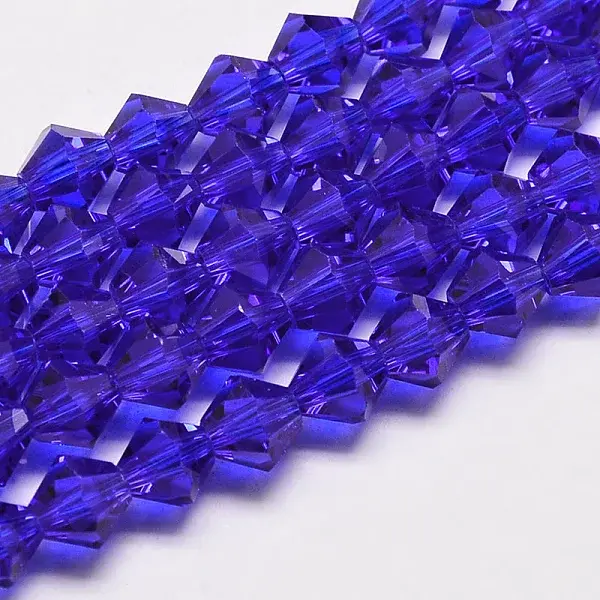 Transparent Glass Beads Strands