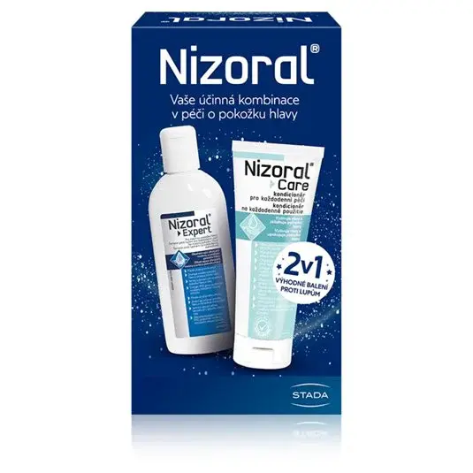 Nizoral 2v1 Výhodné balení proti lupům 200 ml + 200 ml