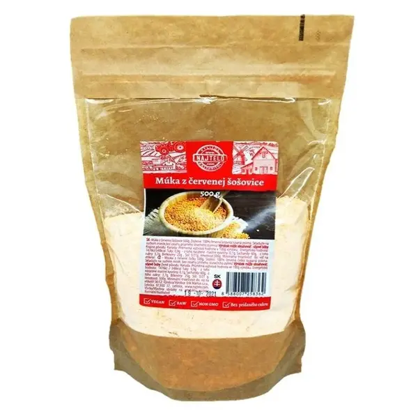 NAJTELO Mouka z červené čočky loupané 500 g