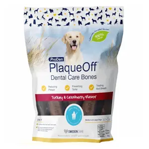 PRODEN PlaqueOff™ Dental Bones krůtí 482 g