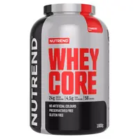 NUTREND Whey core proteinový koncentrát jahoda 1800 g