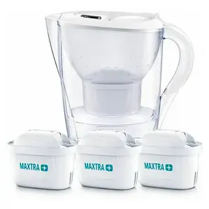 BRITA Marella Memo Filtrační konvice bílá Starter pack 2,4 l