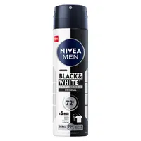 NIVEA  Men Invisible Black & White Original Sprej antiperspirant 150 ml