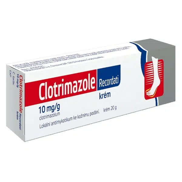 CLOTRIMAZOLE Recordati Krém 10 mg/g crm.1x20 g