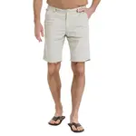 Bushman Pánské lněné kraťasy Bissau, stone 46