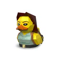 Tubbz kachnička malá Tomb Raider - Lara Croft