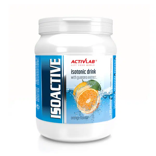 ACTIVLAB Isoactive iontový nápoj s guaranou příchuť pomeranč 630 g