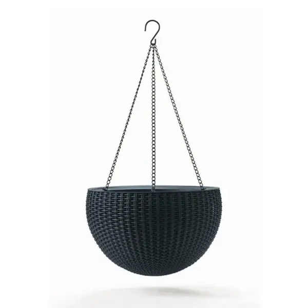 Květináč KETER Hanging Sphere Graphite