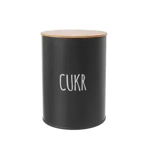 Dóza ORION Black Cukr 11cm