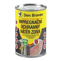 Impregnační a ochranný nátěr zdiva DEN BRAVEN PROFI 5l