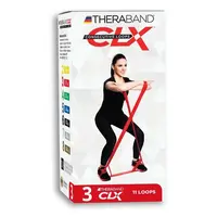 THERA-BAND CLX středně silný červený