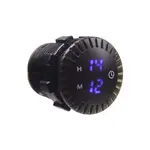 Palubní LED hodiny 12-24V STU 34671