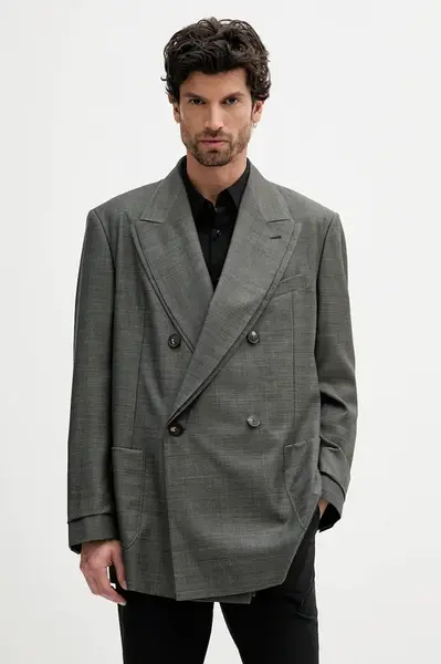 Vlnené sako Emporio Armani