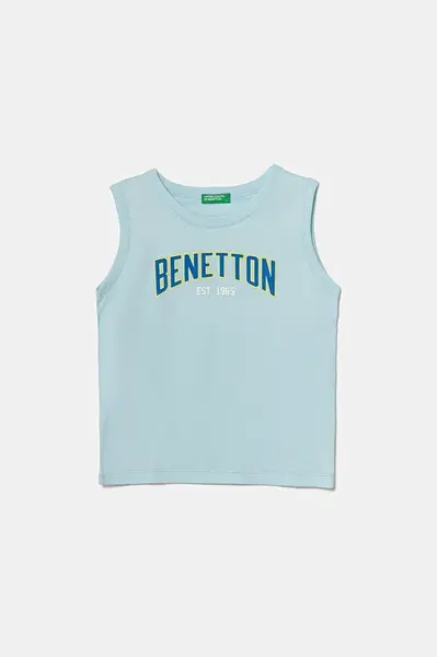 Detské bavlnené tričko United Colors of Benetton