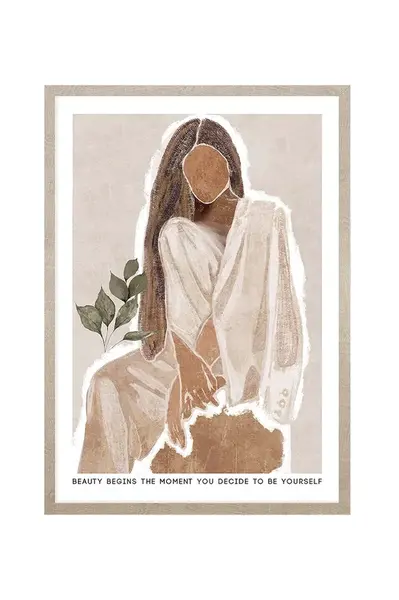 Nástenná dekorácia v ráme 53 x 73 cm