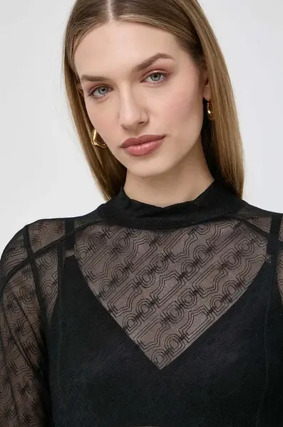 Tričko s dlhým rukávom BOSS