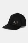 Armani Exchange Bavlnená šiltovka Armani Exchange