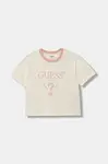 Detské bavlnené tričko Guess