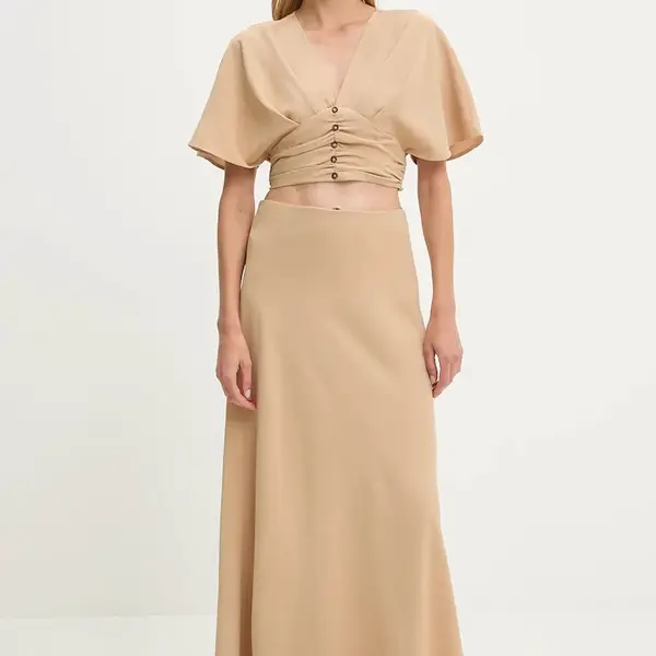 Súprava Answear.LAB hnedá farba