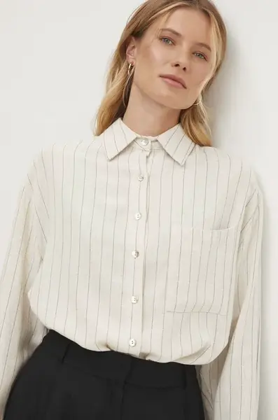 Ľanová košeľa Answear.LAB