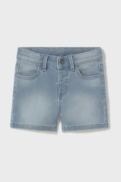 Detské rifľové krátke nohavice Mayoral soft denim