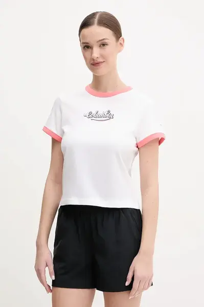 Bavlnené tričko Columbia Rolling Bend