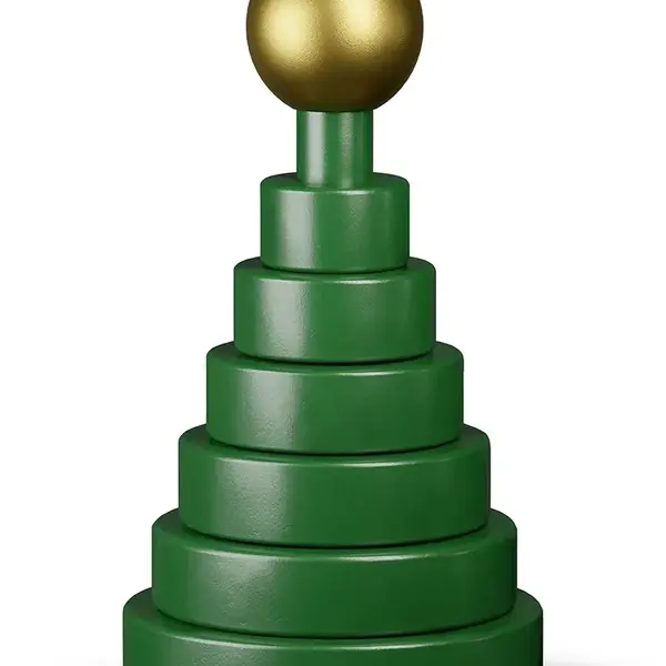 Ozdobný vianočný stromček Kay Bojesen .Christmas Tree 19,5 cm