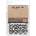 Arcore ABEC7 CHROM SET Inline ložiska, stříbrná, velikost