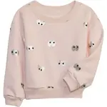 GAP BABY Dětská mikina, růžová, velikost 5Y