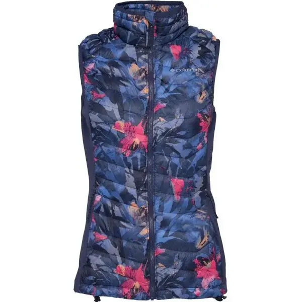 Columbia POWDER PASS VEST Dámská vesta, tmavě modrá, velikost