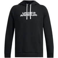 Under Armour RIVAL FLC TXTR CG Pánská mikina, černá, velikost