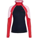 KARI TRAA ALMA Dámské merino triko s kapucí, tmavě modrá, velikost