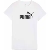 Puma ESSENTIALS N0. 1 LOGO TEE Dámské triko, bílá, velikost