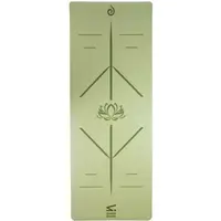 SHARP SHAPE PU YOGA MAT Yoga podložka, tmavě zelená, velikost