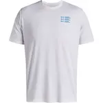 Under Armour TRIPLE STACK Pánské triko, bílá, velikost M