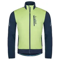 KILPI NORDIM Pánská běžecká bunda, světle zelená, velikost